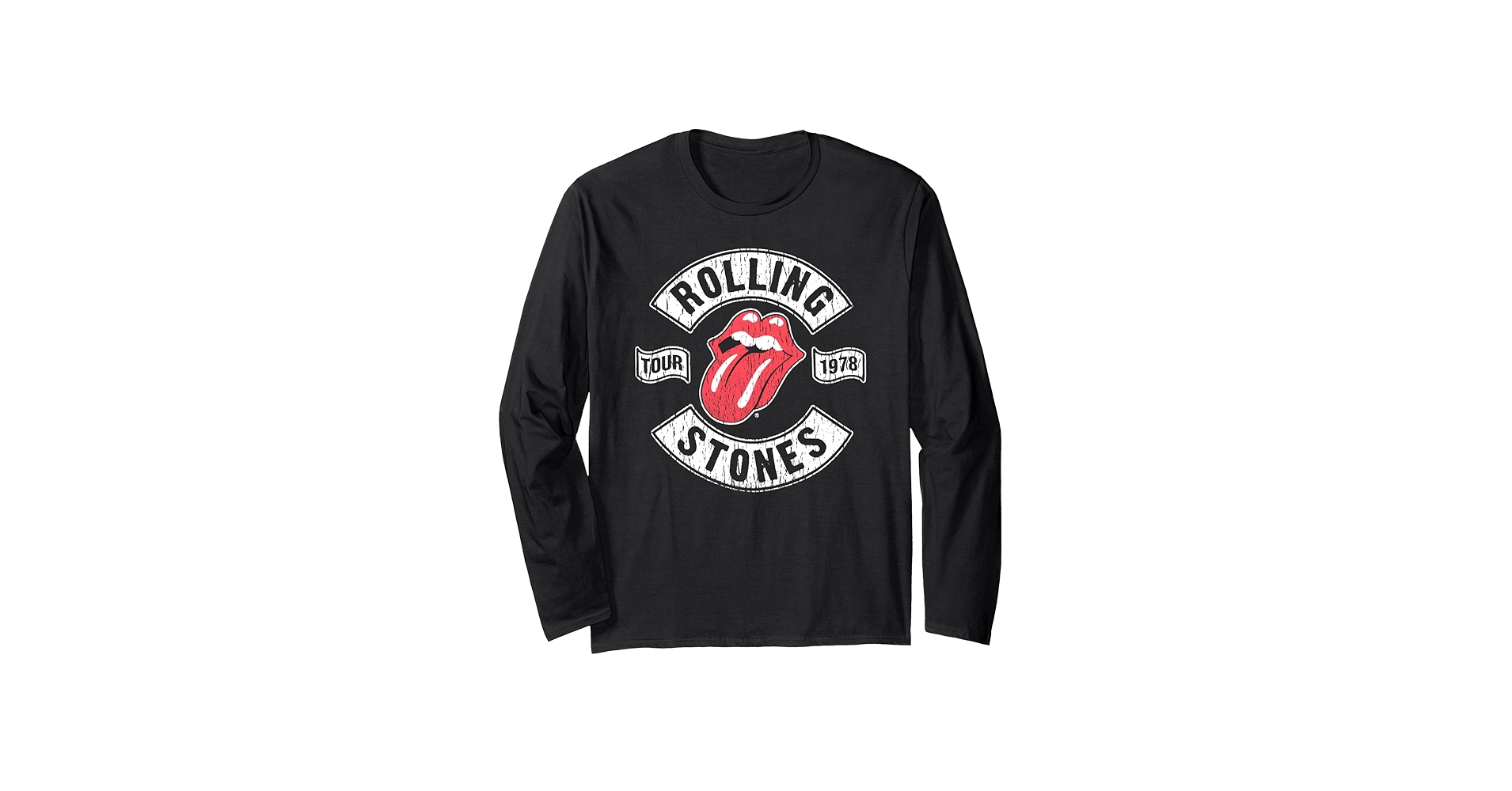 J366 ローリングストーンズ　1978ツアーTシャツ Amazon.com: The Rolling Stones Tour 1978 Long Sleeve T-Shirt